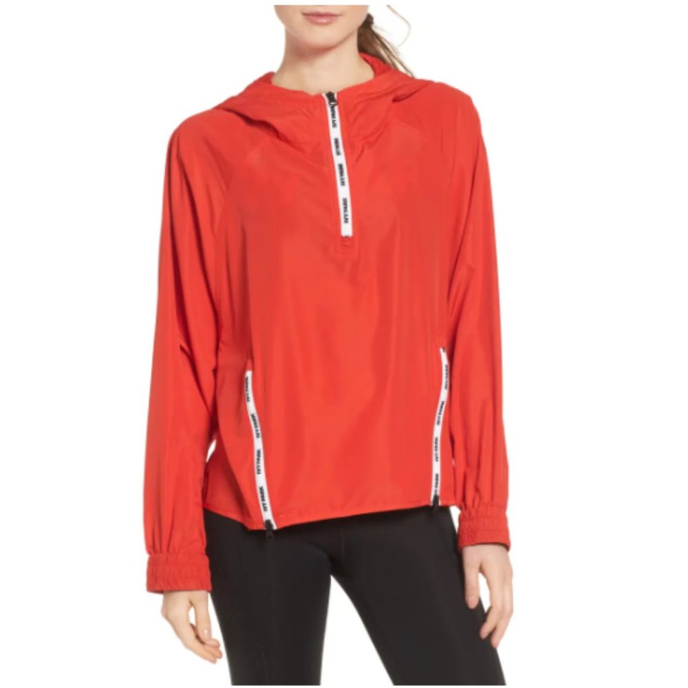IVY PARK® Logo Zip Waterproof Jacket - Red